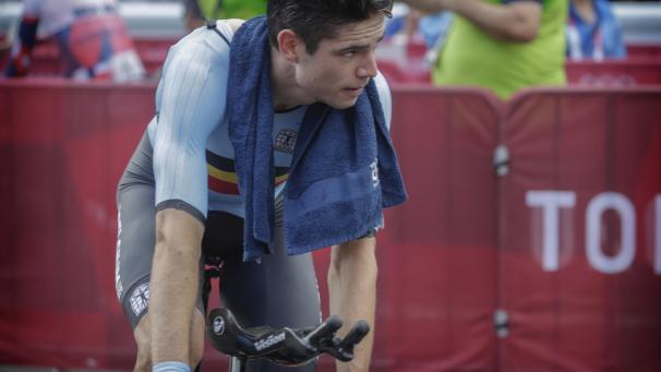 <p>Wout Van Aert verpasste die Medaille(n) beim Zeitfahren.</p>