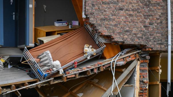 <p>Tausende von Familien sind seit der Flutkatastrophe ohne bewohnbares Zuhause (Bild: Pepinster).</p>