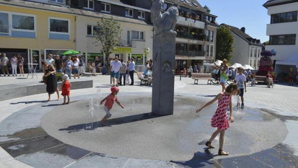 <p>Auch der Rathausplatz gehört zu dem Bereich, der für eine Förderung über die Initiative Créashop infrage kommt.</p>
