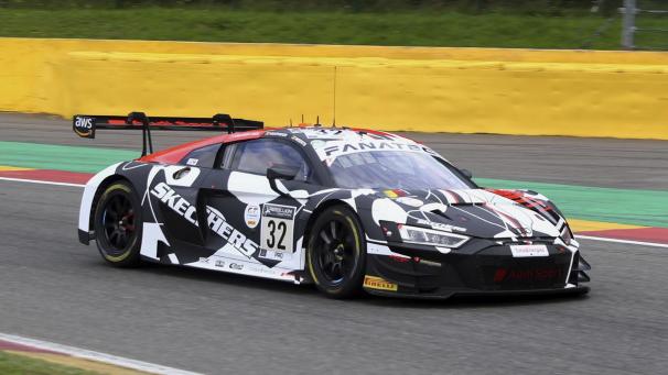 <p>Pech für Vanthoor-Weerts-Van der Linde (Audi #32) in der Qualifikation.</p>