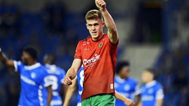 <p>Ostende, hier Marko Kvasina, kann mit seinem Auftritt in Genk zufrieden sein.</p>