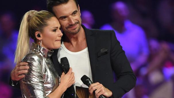 <p>Florian Silbereisen steht mit seiner früheren Lebensgefährtin, der Sängerin Helene Fischer, auf der Bühne. Am 4. August wird er 40.</p>