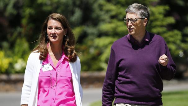 <p>Microsoft-Gründer Bill Gates und seine Ex-Frau Melinda</p>