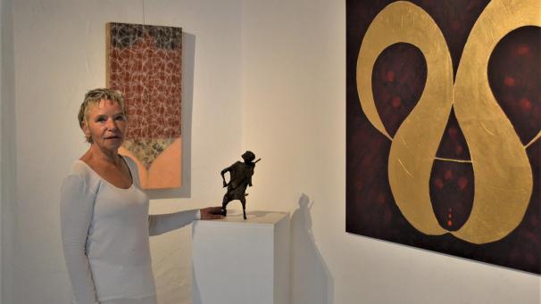 <p>Inge Sauren hat zahlreiche Künstler für ihre Benefizaktion gewinnen können.</p>