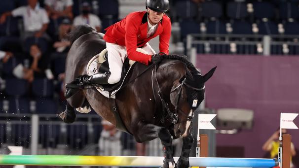 <p>Jérôme Guéry blieb mit Quel Homme de Hus fehlerfrei.</p>