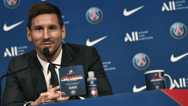<p>Lionel Messi wurde am Mittwoch vorgestellt.</p>