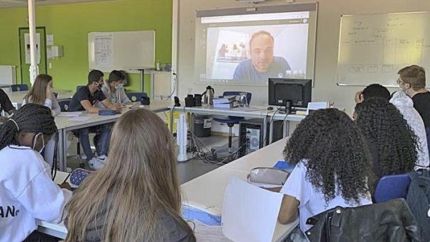 <p>Ein Online-Vortrag zum Thema Selbstständigkeit für das RSI Eupen</p>