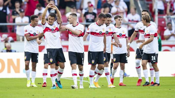 <p>Der VfB Stuttgart konnte insgesamt fünfmal Jubeln.</p>