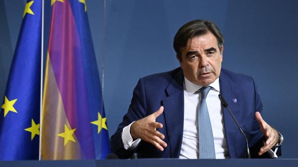 <p>Der Vizepräsident der Europäischen Kommission, Margaritis Schinas.</p>