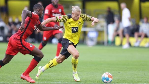 <p>Urgewalt Erling Haaland ist bereit: An allen fünf Treffern gegen Frankfurt war der Norweger direkt beteiligt.</p>