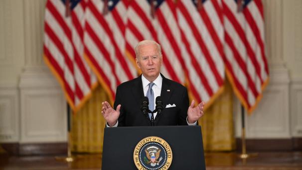 <p>Hält an seinem Kurs fest: Joe Biden.</p>