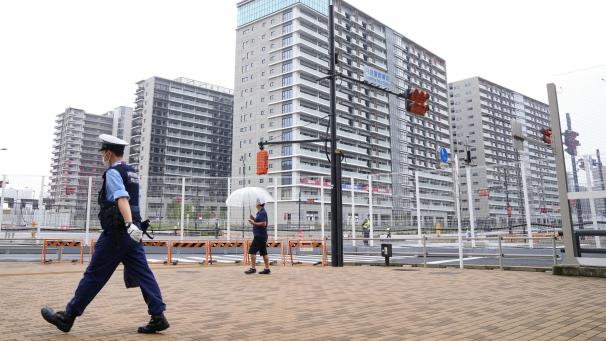 <p>Das Athletendorf für die Paralympics im Hafenviertel Harumi.</p>