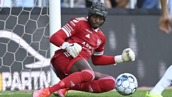 <p>AS-Torwart Manaf Nurudeen</p>