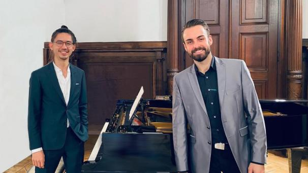 <p>Toni Geiger und Fabio Lesuisse treten in Malmedy auf.</p>