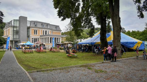<p>Der neue Standort für das Festival kam bei den Besuchern sehr gut an.</p>