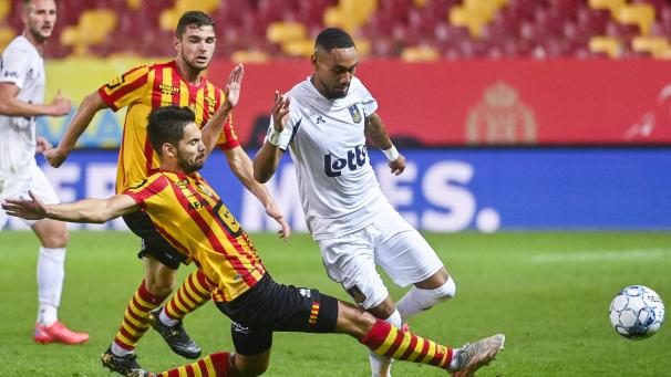 <p>Der KV Mechelen besiegte Union.</p>