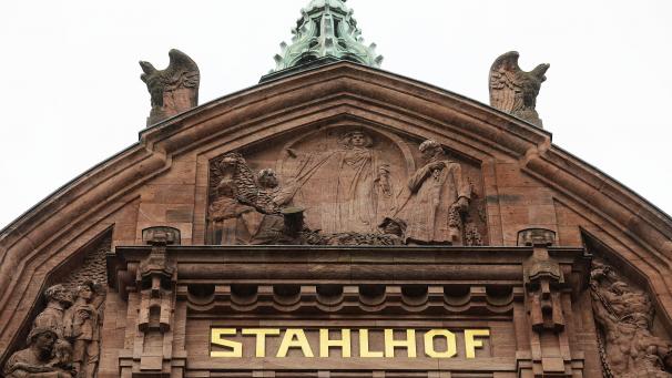 <p>Der Stahlhof in Düsseldorf</p>