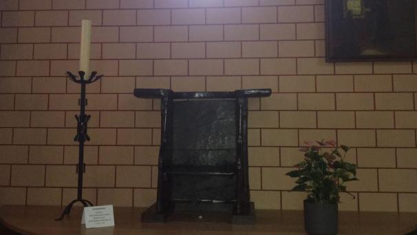 <p>Steht ab sofort unter Schutz: der Gebetsstuhl von Lutgard von Tongern.</p>