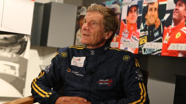 <p>Boutsen im Rennsportmuseum in Stavelot.</p>