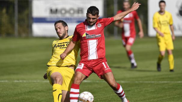 <p>Recht (rechts T. Van de Sande) kam in der letzten Saison nicht aus den Startblöcken und will es gegen den FC Eupen gleich besser machen.</p>