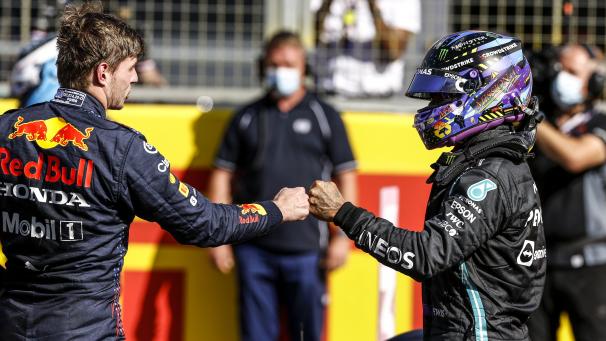 <p>Das Duell Hamilton-Verstappen geht beim Belgien-GP in die nächste Runde.</p>