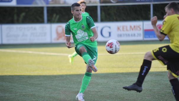 <p>Quentin Hubert und die Kelmiser starten gegen Jehay.</p>