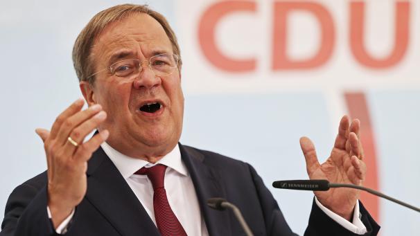 <p>Er hat den Vorsprung der Union von vor Monaten in ein Kopf-an-Kopf-Rennen mit der SPD verschlechtert: Armin Laschet.</p>