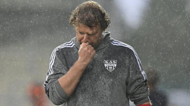 <p>Stefan Krämer kassierte zum ersten Mal eine Niederlage mit Eupen.</p>