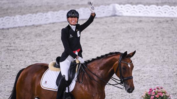 <p>Michèle George hat sich am Montag noch einmal Gold gesichert.</p>