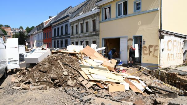 <p>Nach der Flut: Rasch und unbürokratisch will die DG nach der Flutkatastrophe helfen. Lehren für die Bebauung sollen später gezogen werden. Foto: Ralf Schaus</p>