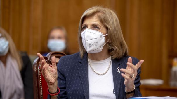 <p>Stella Kyriakides übernahm am 1. Dezember 2019 das Amt der Kommissarin für Gesundheit.</p>