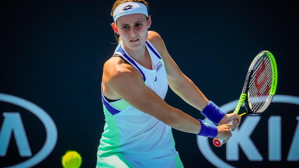 <p>Greet Minnen in Aktion</p>