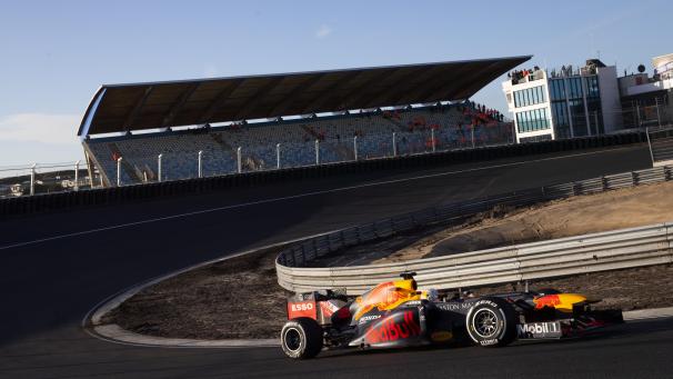 <p>Blick auf den Parcours in Zandvoort</p>