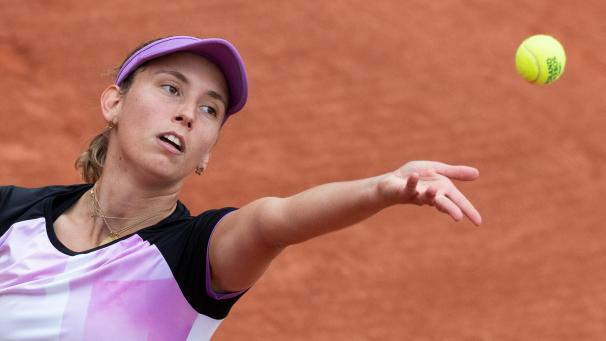 <p>Hat es in die nächste Runde geschafft: Elise Mertens.</p>
