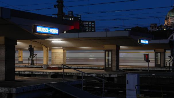 <p>Ein Blick auf den Brüsseler Nord-Bahnhof</p>