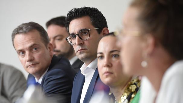 <p>Dieses Bild entstand bei der Vorstellung des Koalitionsabkommens nach den PDG-Wahlen 2019.</p>