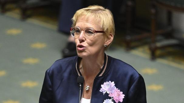 <p>Pensionsministerin Karine Lalieux (PS) hat den Entwurf einer Rentenreform veröffentlicht.</p>