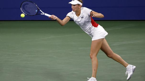 <p>Gegen Aryna Sabalenka unterlag Elise Mertens in zwei Sätzen.</p>