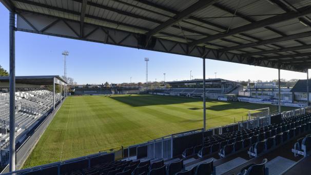 <p>Das Kehrwegstadion der AS Eupen</p>