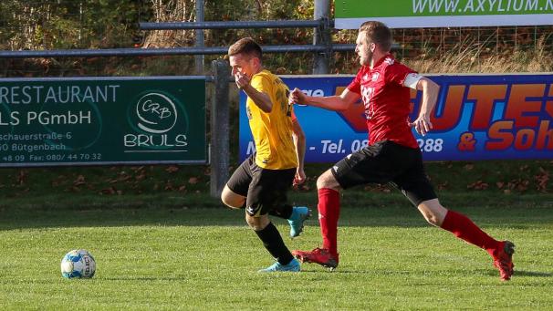 <p>Vergangene Saison standen sie sich noch in der 3. Provinzklasse gegenüber, dann folgte Bütgenbach (Tim Jost, links)Meister Honsfeld (Mickaël Lanckohr, rechts) eine Etage nach oben.</p>