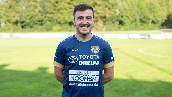 <p>Rmain Longaretti verlässt Raeren-Eynatten Richtung Richelle.</p>