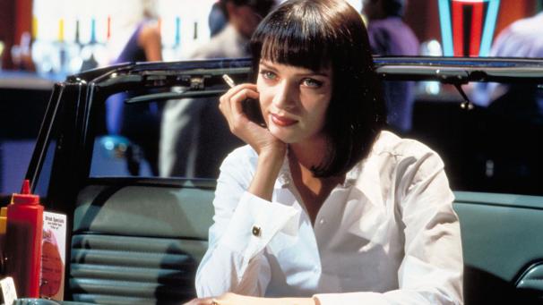 <p>Uma Thurman in „Pulp Fiction“.</p>