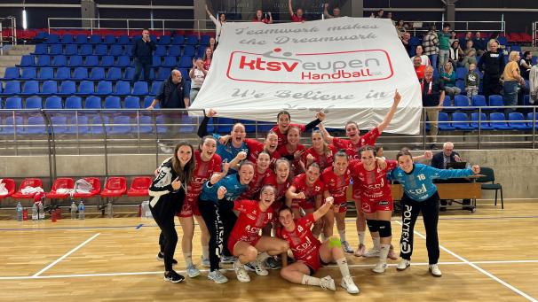 <p>Erleichterung bei Eupen: Das Ticket für die dritte Runde im EHF European Cup ist gebucht.</p>