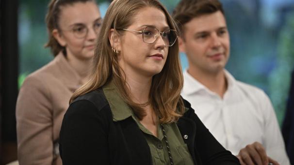 <p>Shayne Piront ist seit 2022 Abgeordnete. Foto: David Hagemann</p>