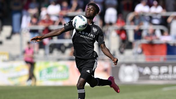 <p>Lorenzo Youndje kommt auf bislang zwei Einsätze mit der ersten Mannschaft.</p>