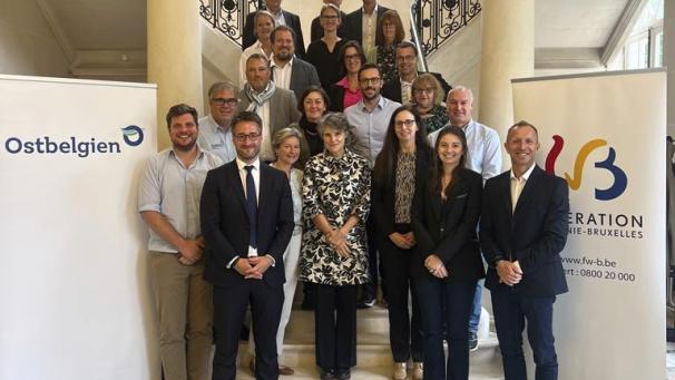 <p>Bildaufnahme des Treffens der Gemeinschaftsverwaltungen am Dienstag</p>