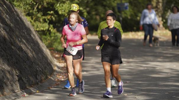 <p>160 Teilnehmer waren am Samstag beim Tabellensperrenlauf mit dabei.</p>
