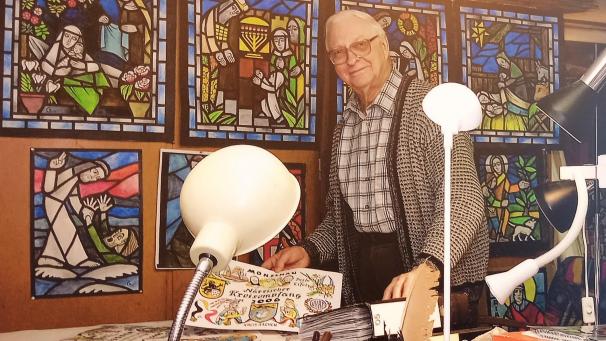 <p>So kannte man Erich Charlier in der Eifel.</p>