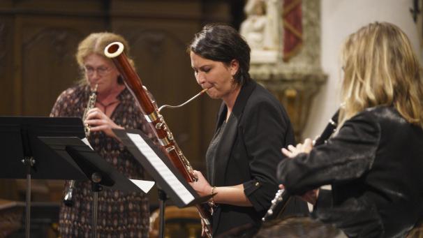 <p>Über 20 Lehrkräfte der Musikakademie der Deutschsprachigen Gemeinschaft hatten in Gedenken an ihren ehemaligen Direktor ein buntes Programm für das Konzert zusammengestellt.</p>