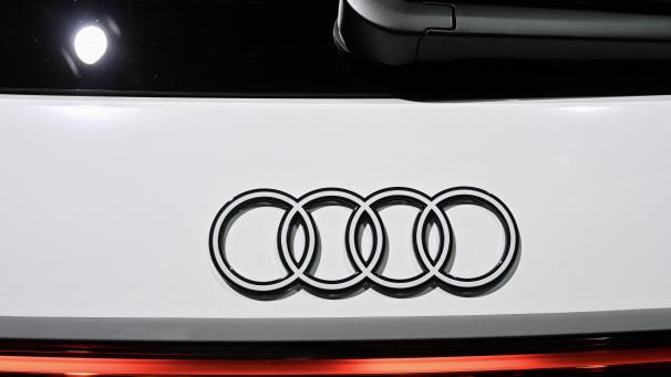 <p>Das Audi-Logo</p>